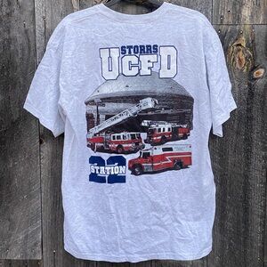UConn Huskies Storrs Fire Department tee